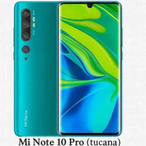 فایل (ENG Firmware (Fastboot Flashing شیائومی Mi Note 10 Pro (tucana)