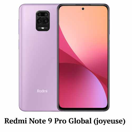 فایل (ENG Firmware (Fastboot Flashing شیائومی Redmi Note 9 Pro Global (joyeuse)