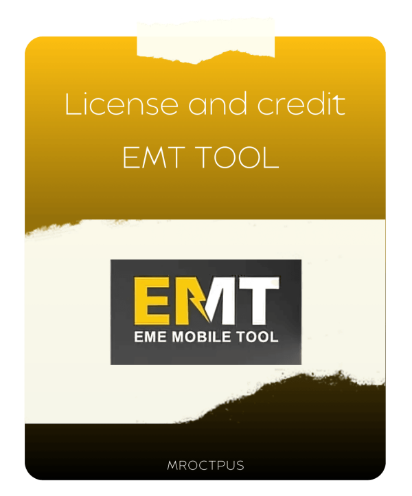 لایسنس و کردیت EMT Tool