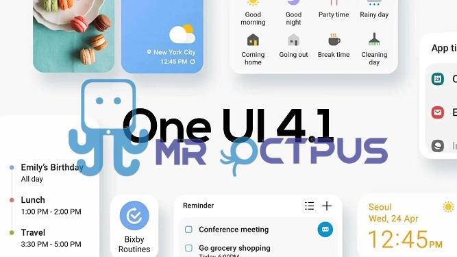 رام سفارشی One UI 4.1 بر پایه اندروید 12 برای Galaxy A20
