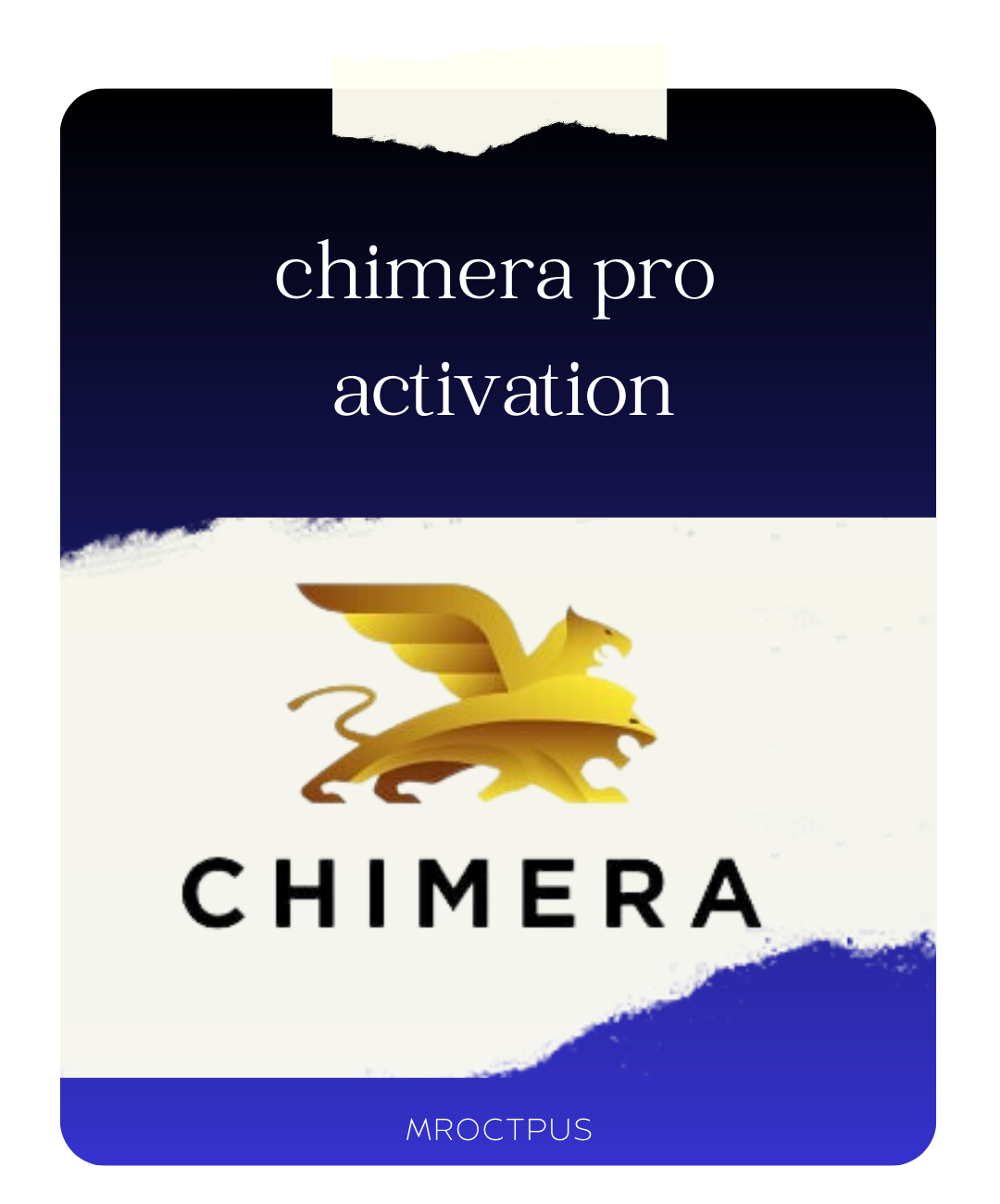 اکتیو اکانت یکساله چیمرا پرو | Chimera Tool PRO