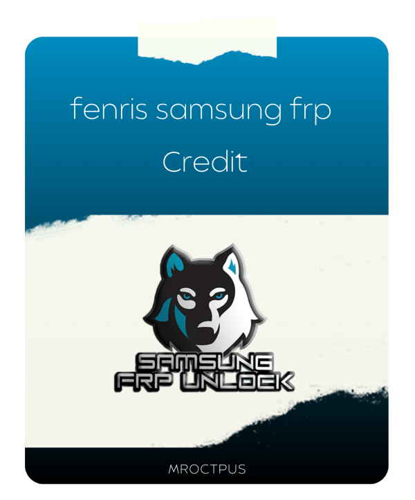 کردیت Fenris Samsung FRP Tool