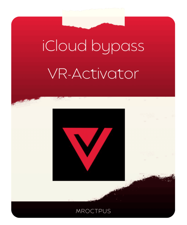 بایپس ایکلود با آنتن سرویس VR Activator