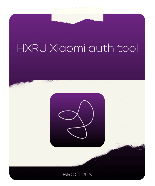 HXRU xiaomi auth too