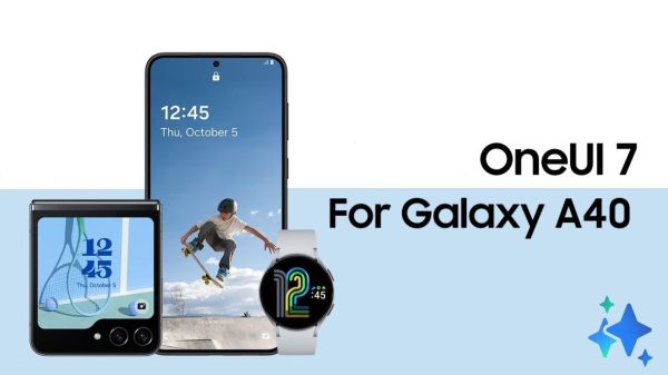 رام سفارشی One UI 7.0 بر پایه اندروید 15 برای Galaxy A40