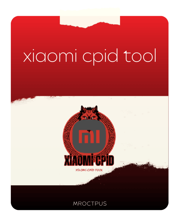 کردیت Xiaomi CPID tool
