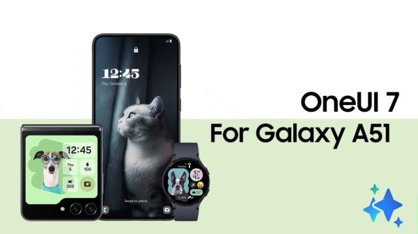رام سفارشی One UI 7.0 بر پایه اندروید 15 برای Galaxy A51
