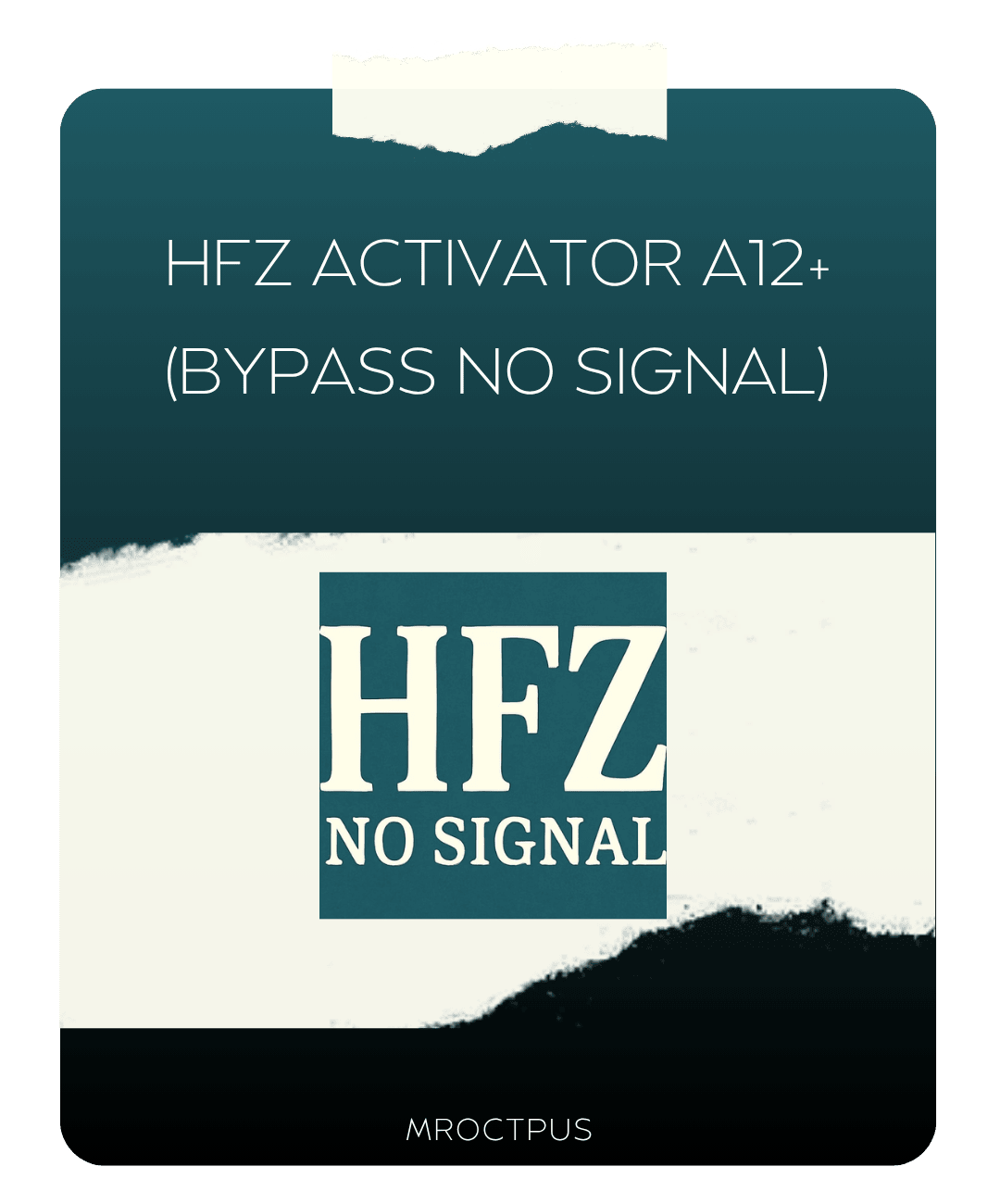 سرویس بایپس بدون انتن HFZ Activator A12+ (Bypass No Signal)